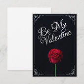 Be My Valentine – 赤いバラ黒 (正面/裏面)