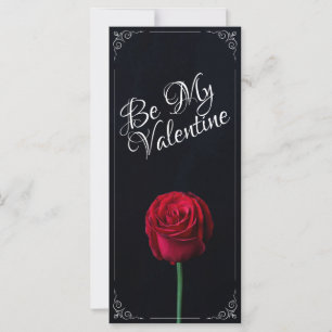 Be My Valentine – 赤いバラ黒