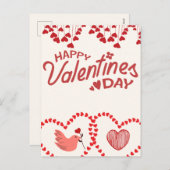 Be My Valentine: A Day of Love and Romance シーズンポストカード (正面/裏面)