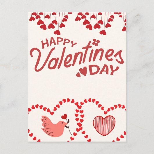 Be My Valentine: A Day of Love and Romance シーズンポストカード (正面)