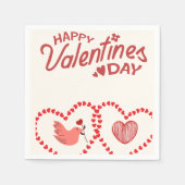 Be My Valentine: A Day of Love and Romance スタンダードカクテルナプキン (正面)