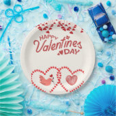 Be My Valentine: A Day of Love and Romance ペーパープレート (パーティー)