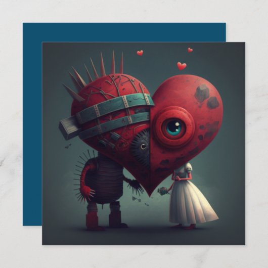 Be my Valentine Card (正面/裏面)