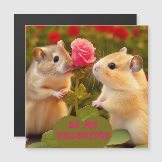 Be my Valentine Card (正面/裏面)