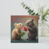 Be my Valentine Card (スタンド正面)