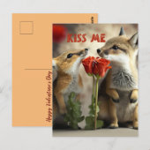 Be my Valentine Card ポストカード (正面/裏面)