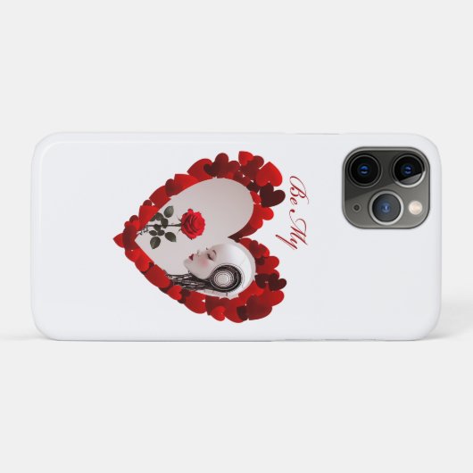 Be My Valentine ❤️ Case-Mate iPhoneケース (裏面(横))