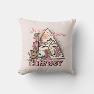 Be My Valentine - Cowboy Western Country クッション