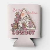 Be My Valentine - Cowboy Western Country 缶クーラー (裏面)