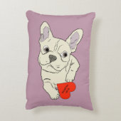 Be my Valentine, dog アクセントクッション (裏面(縦))