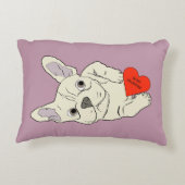 Be my Valentine, dog アクセントクッション (裏面)