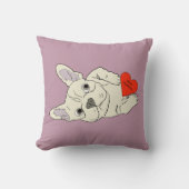 Be my Valentine, dog クッション (正面)