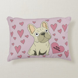Be my Valentine, French Bulldog アクセントクッション