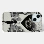 Be My Valentine inマンガスタイルモノクロ1617 Case-Mate iPhoneケース (裏面 (横))