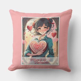 Be My Valentine inマンガスタイル31470 クッション