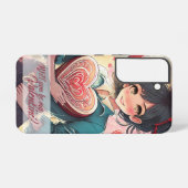 Be My Valentine inマンガスタイル31470 Samsung Galaxyケース (裏面横)