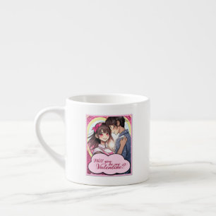 Be My Valentine inマンガスタイル58477 エスプレッソカップ