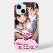 Be My Valentine inマンガスタイル58477 Case-Mate iPhoneケース (裏面)