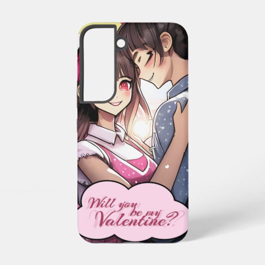 Be My Valentine inマンガスタイル58477 Samsung Galaxyケース (裏面)