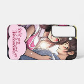 Be My Valentine inマンガスタイル58477 Samsung Galaxyケース (裏面横)