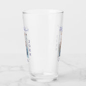 Be my valentine love name purple year photo simple タンブラーグラス (右)