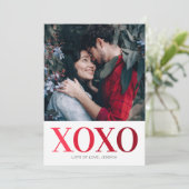 Be My Valentine Photo XOXO シーズンカード (スタンド正面)