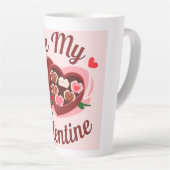 Be my valentine sweets カフェラテマグ (右アングル)