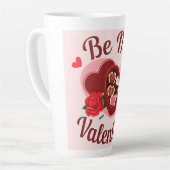 Be my valentine sweets カフェラテマグ (左アングル)