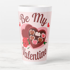 Be my valentine sweets カフェラテマグ