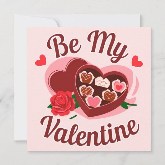 Be my valentine sweets シーズンカード (正面)