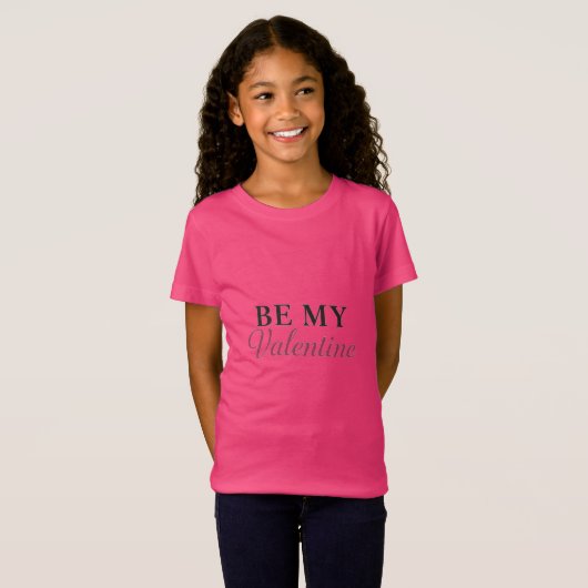 BE MY VALENTINE Tシャツ (正面フル)