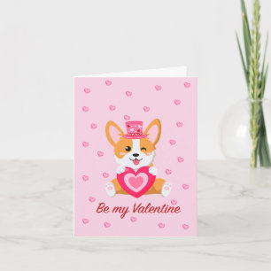 Be My Valentine Valentine's Day Card カード