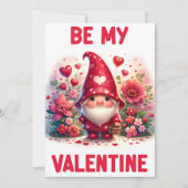 Be My Valentine - Valentine's Day Card サンキューカード (正面)