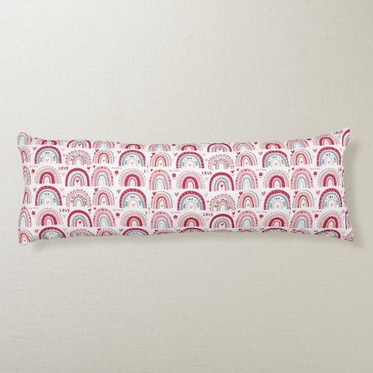 Be My Valentines Day Rainbow ボディピロー (裏面)