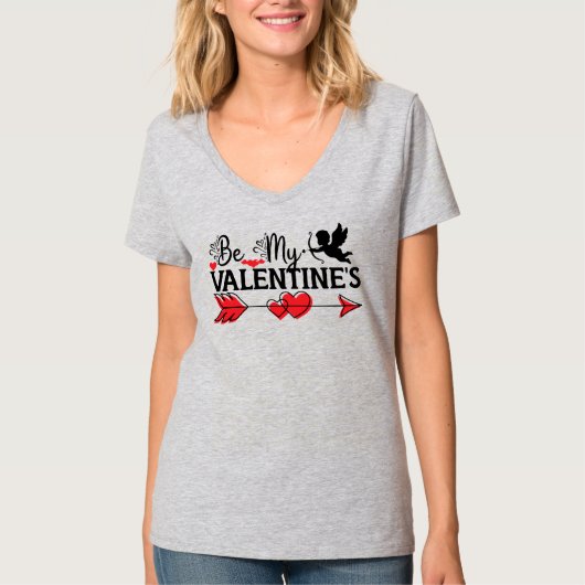 Be My Valentine's Tシャツ (正面)