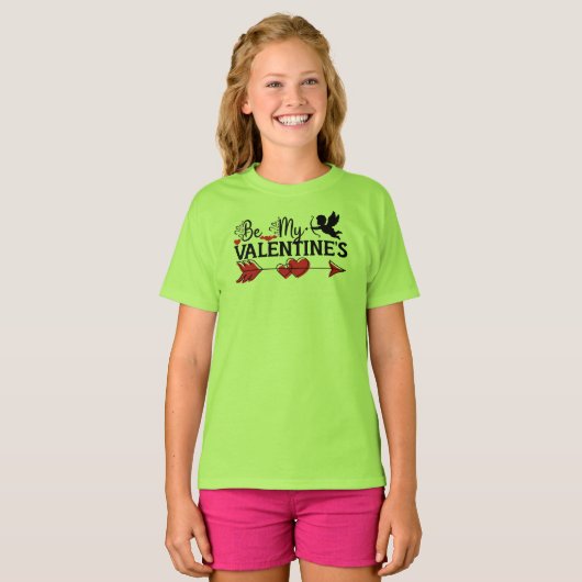 Be My Valentine's Tシャツ (正面フル)