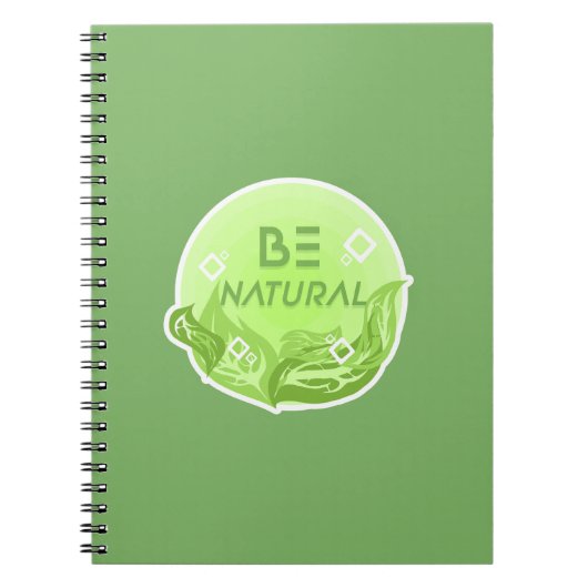 Be Natural ノートブック (正面)