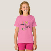 Be Nice Rainbow Tシャツ (正面フル)