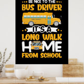 Be Nice To The Bus Driver ポスター (キッチン)