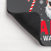 Be Nice To The Physician Istant Santa Is Watching マウスパッド (コーナー)