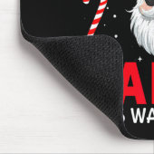 Be Nice To The Trauma Nurse Santa Is Watching Chri マウスパッド (コーナー)