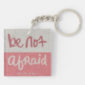 Be not afraid キーホルダー (裏面)