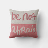 Be not afraid クッション (裏面)