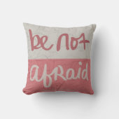 Be not afraid クッション (正面)