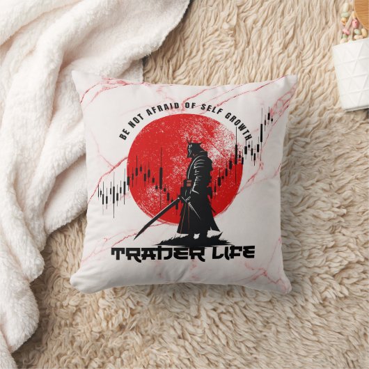 Be not afraid | Motivation | Samurai N Marble クッション (ブランケット)