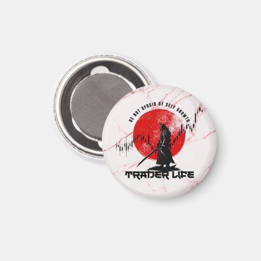 Be not afraid | Motivation | Samurai N Marble マグネット (正面/裏面)