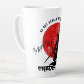 Be not afraid | Trade Motivation | Samurai カフェラテマグ (左アングル)