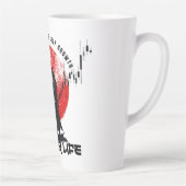 Be not afraid | Trade Motivation | Samurai カフェラテマグ (右)