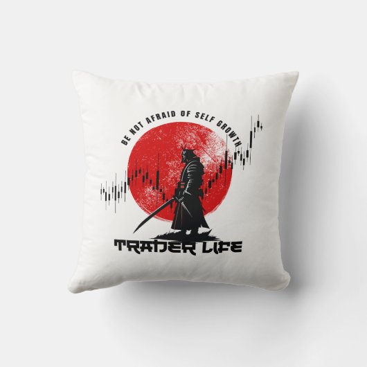 Be not afraid | Trade Motivation | Samurai クッション (裏面)