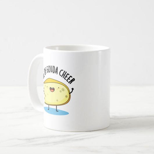 Be Of Goda応援おもしろいチーズパン コーヒーマグカップ (正面左)